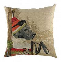 подушка с картинкой ski dogs labrador в Таганроге