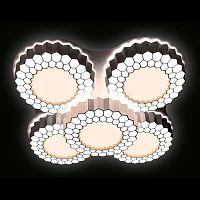 потолочная светодиодная люстра ambrella light orbital high-tech fh13/5 wh 160w d550*550 в Таганроге