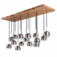 дизайнерская подвесная светодиодная люстра spot light ball 5031574 матовый никель, белая в Таганроге