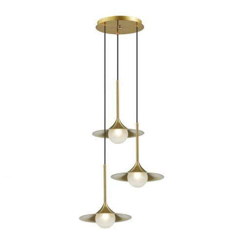 подвесная люстра odeon light barolo 4155/27l в Таганроге