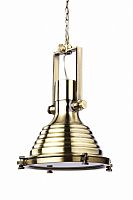 подвесной светильник в стиле лофт lamp maritime цвет латунь в Таганроге
