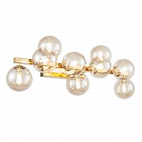 потолочная люстра maytoni dallas mod547wl-09g янтарная в Таганроге