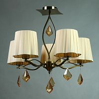 потолочная люстра brizzi bx03203/5 bronze cream в Таганроге