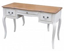 письменный стол mobilier de maison белый, коричневый в Таганроге