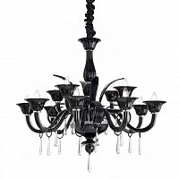 подвесная люстра ideal lux renoir sp12 nero в Таганроге