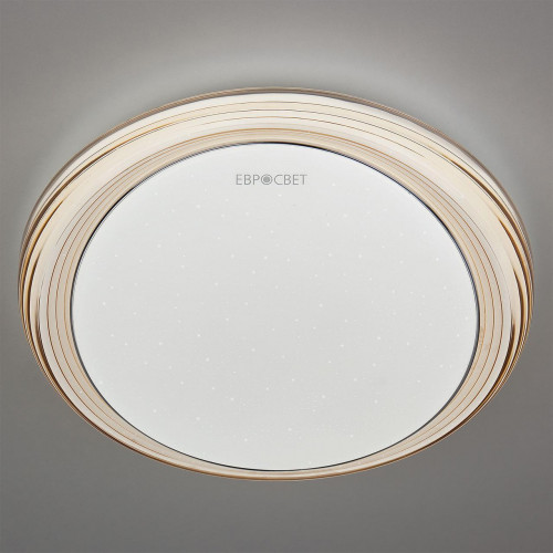 потолочный светодиодный светильник eurosvet universal 40007/1 led кофе в Таганроге