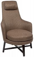 кресло home space brown коричневое в Таганроге
