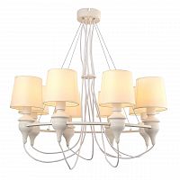 подвесная люстра arte lamp sergio a3326lm-8wh в Таганроге
