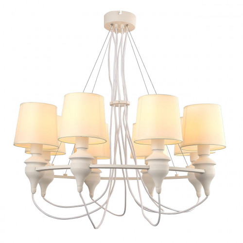 подвесная люстра arte lamp sergio a3326lm-8wh в Таганроге