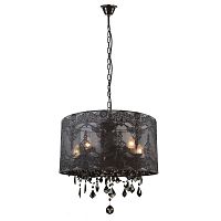 подвесная люстра arte lamp jennifer a1800lm-5bk в Таганроге