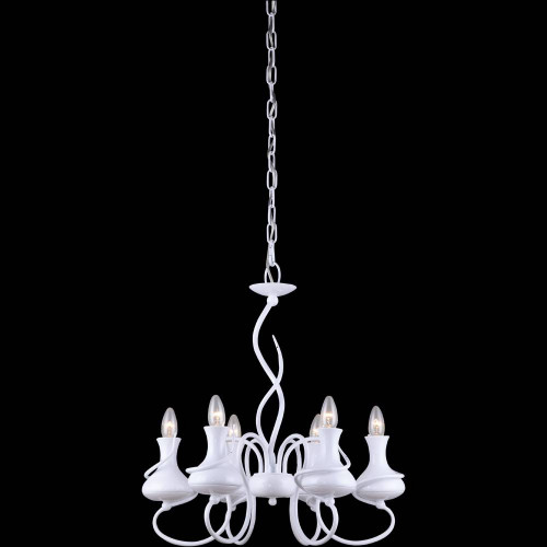 подвесная люстра arte lamp servizio a6819lm-6wh в Таганроге