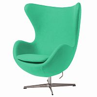 кресло egg chair зеленое в Таганроге