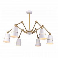 подвесная люстра divinare reattiva 8035/03 lm-6 белая в Таганроге