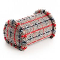 подушка большая-рол tartan blue от gan в Таганроге