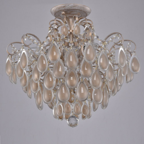 потолочная люстра crystal lux sevilia pl4 gold в Таганроге