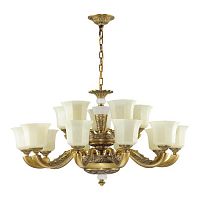 подвесная люстра odeon light merano 3997/15 белая в Таганроге