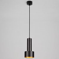 подвесной светильник eurosvet charlie 50134/1 led черный/золото в Таганроге