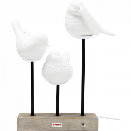 лампа настольная birds белая в Таганроге