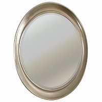 овальное зеркало настенное серебро oval antique silver в Таганроге