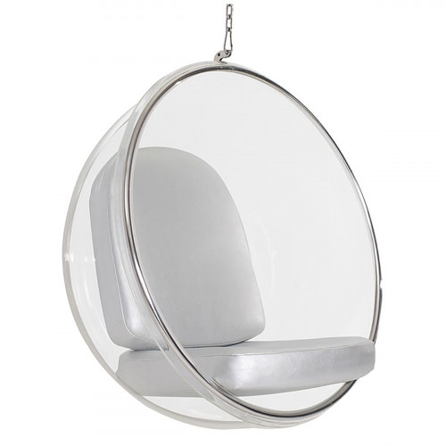 кресло bubble chair серебряное в Таганроге