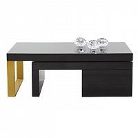 стол журнальный vision black gold чёрный в Таганроге
