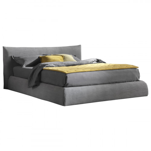 кровать двуспальная 180х200 серая pillow в Таганроге