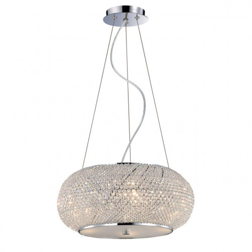 подвесной светильник ideal lux pasha sp6 cromo в Таганроге