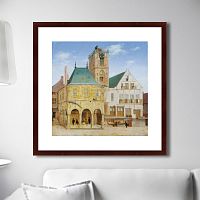 картина: the old town hall of amsterdam, 1657г. в Таганроге