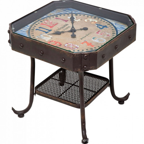 столик приставной antique clock черный в Таганроге