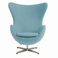 кресло egg chair голубое в Таганроге