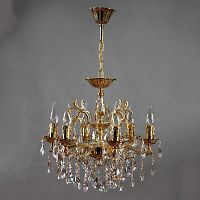 подвесная люстра ambiente leon 2128/6 wp tear drop в Таганроге