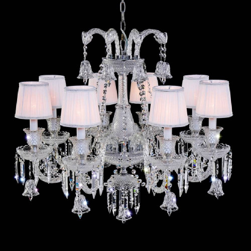 подвесная люстра crystal lux princess sp8 прозрачная в Таганроге