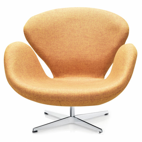 кресло swan chair коричневое в Таганроге