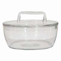 ваза настольная basket glass low в Таганроге