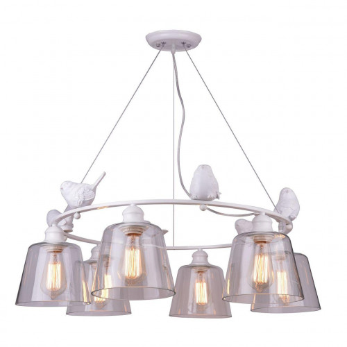 подвесная люстра arte lamp passero a4289lm-6wh в Таганроге