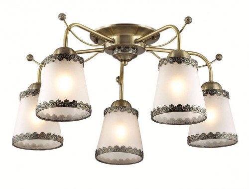 потолочная люстра lumion abbi 3266/5c белая в Таганроге