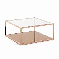 столик журнальный greenhill 80x80 прозрачный от la forma (ex julia grup) в Таганроге