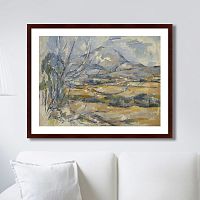 картина: montagne sainte-victoire, 1890г. в Таганроге