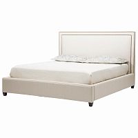 кровать двуспальная 160х200 бежевая dakota+ в Таганроге