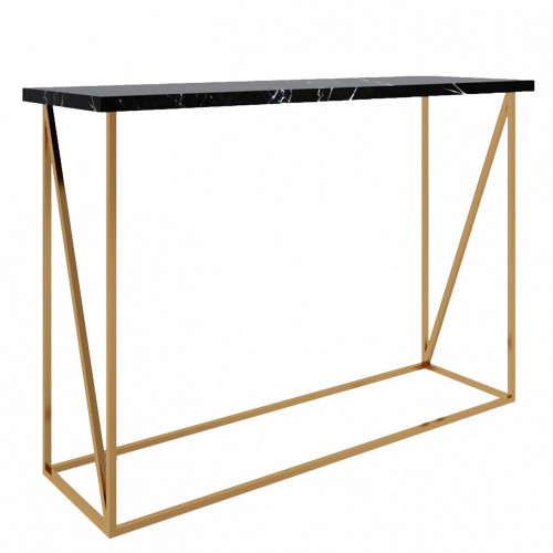 консоль черная с мраморной столешницей миллер в Таганроге