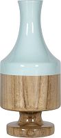 ваза настольная rustic chic blue wood в Таганроге