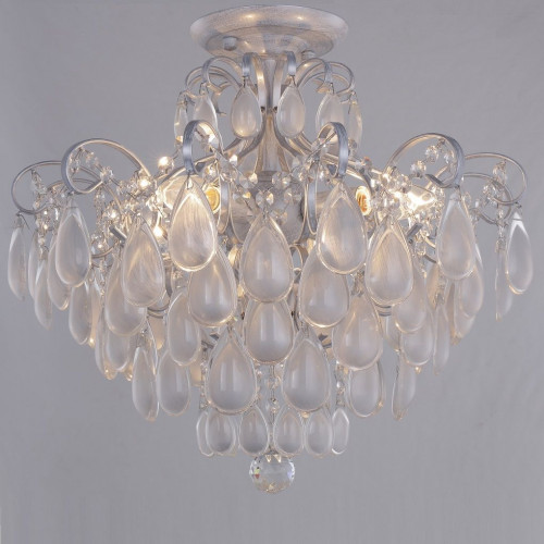 потолочная люстра crystal lux sevilia pl4 silver в Таганроге