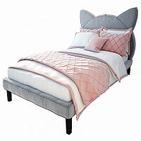 кровать детская 120х200 серая kitty в Таганроге
