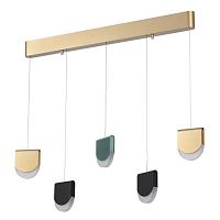 подвесной светодиодный светильник odeon light rebel 3861/29l в Таганроге
