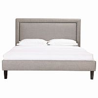 кровать двуспальная 160х200 серая laval upholstered в Таганроге