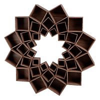 стеллаж лотос 3 круга орех от odingeniy в Таганроге