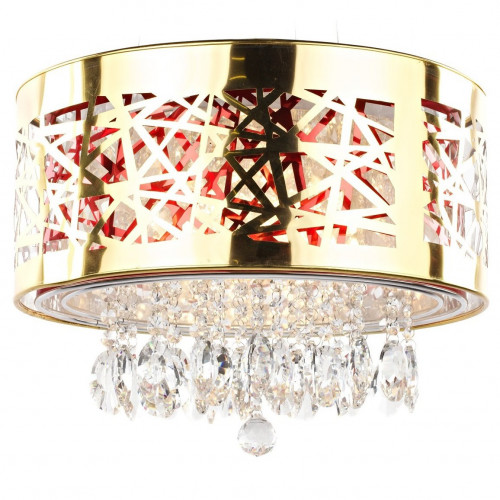 люстра nicolette золото, прозрачная в Таганроге