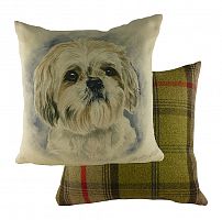 подушка с принтом waggydogs shihtzu в Таганроге