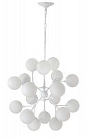 подвесная люстра crystal lux medea white sp18 белая в Таганроге
