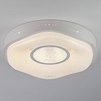 потолочный светодиодный светильник eurosvet shine 40011/1 led белый в Таганроге